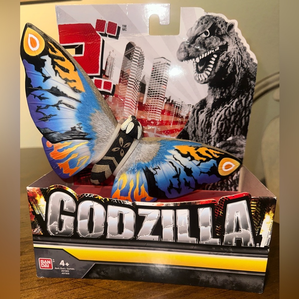 Bandai Godzilla Mothra in box!